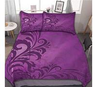 BOSS Tempesto Men's Cotton Blend Waffle T-Shirt, Open Purple543, Small