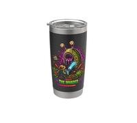 Boss The Invader Retro Gaming Pixel Art Design Stainless Steel Insulated Tumbler