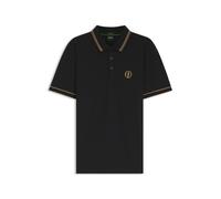 Boss Paddy The Open 26 10226584 Short Sleeve Polo Black L Men