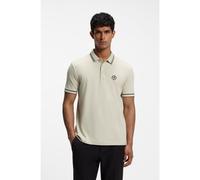 Boss Paddy The Open 26 10226584 Short Sleeve Polo Beige XL Men