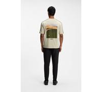 BOSS The Open cotton T-shirt with golf graphic - Style TS_The_Open-26, 50566950 Light Beige S