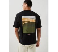 The Open Hugo Boss Graphic Course T-Shirt - Black