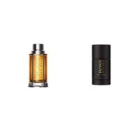 BOSS The Scent For Him Eau de Toilette 50ml Aftershave for Men & BOSS The Scent Deodorant Stick 75ml