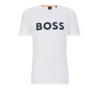 Boss Thinking 1 10246016 Short Sleeve T-shirt Grey XL Men