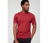 BOSS Thompson 01 Regular Fit T-shirt - Dark Red , Dark Red, Size Xl, Men Dark Red