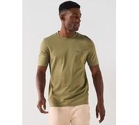 BOSS Thompson 01 Regular Fit T-Shirt - Khaki, Khaki, Size S, Men Khaki