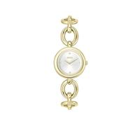 BOSS Three Hand Quartz Movement Watch for Women Live Collection with Light Yellow Gold Stainless Steel Bracelet - 1502792