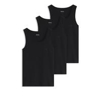 BOSS Three-pack cotton vests - Style TankTop3P RibClassic, 50542132 Black XL