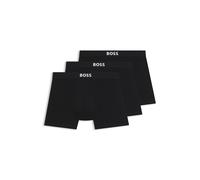 BOSS Three-pack of boxer briefs in stretch cotton - Style BoxerBr 3P BOSS ONE, 50544272 Black 4XL