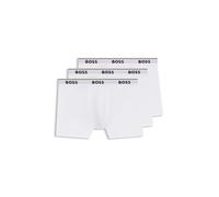 BOSS Three-pack of boxer briefs in stretch cotton - Style BoxerBr 3P Power, 50475282 White 5XL