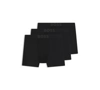 BOSS Three-pack of boxer briefs in stretch microfibre - Style BoxerBr 3P Active, 50517814 Black XL