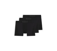 BOSS Three-pack of boxer briefs in stretch microfibre - Style BoxerBr 3P Active, 50517814 Black XXL
