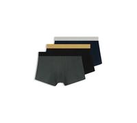 BOSS Three-pack of cotton-blend trunks - Style Trunk 3P MetallicM G, 50546808 Black / Grey / Blue L