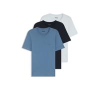 BOSS Classic Logo short sleeve T-shirt blue 3 pack - XXL