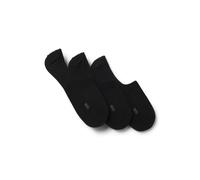 BOSS Three-pack Of Invisible Socks In A Cotton Blend