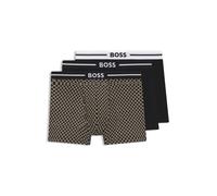 BOSS Boxer shorts BoxerBr 3P Bold Des in Black EU S