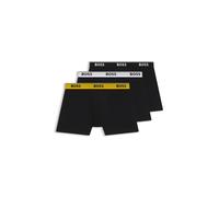 BOSS Three-pack of stretch-cotton logo-waistband boxer briefs - Style BoxerBr 3P Power, 50554694 Black 5XL