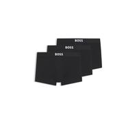 Boss One 10272529 Trunk Boxers 3 Units Black XL Men