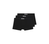 BOSS Mens 3p B Bold Trunk, Black