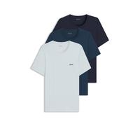 BOSS Classic Short Sleeve T-Shirt Blue (Pack of 3) - L