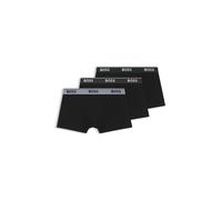 BOSS Three-pack stretch-cotton trunks - Style Trunk 3P Power, 50554693 Black XS