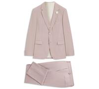 BOSS Three-piece slim-fit suit in virgin wool - Style H-Houston-3Pcs-262, 50561836 light pink 38R