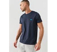 BOSS Tn365 Regular Fit Left Chest Logo T-Shirt, Navy, Size M, Men Navy