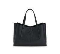 BOSS Tote bag with padded Double B monogram - Style Anett NEW L Tote, 50557890 Black pcs.