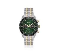 Hugo Boss Watch Strike 41mm Chronograph Men's Black Dial Stainless Steel