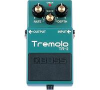 BOSS TR-2 Tremolo Pedal, Vintage Tremolo Effects in an Easy-to-Use Compact Pedal,green