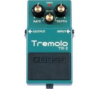 BOSS TR-2 Tremolo Pedal, Vintage Tremolo Effects in an Easy-to-Use Compact Pedal,green