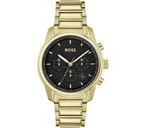 BOSS Trace 1514006 Men's Watch - 44mm Black Dial Stainless Steel