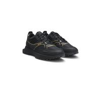 BOSS Trainers with logo and piping detail - Style Jonah_Runn_hld_N, 50555344 Black 11