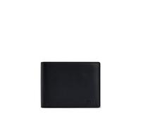BOSS Tri-fold wallet in micro-grained leather - Style Arezzo, 50470436 Black pcs.