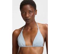BOSS Triangle bikini top with monogram lining - Style CI TRIANGLE, 50535162 Light Blue XL