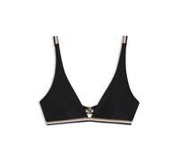BOSS Triangle bra with signature-stripe elastic - Style ICONIC TRIANGLE, 50556649 Black XL