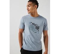 Boss Network Flag 10273414 T-shirt Grey L Men