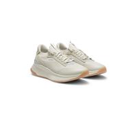 BOSS TTNM EVO trainers with knitted uppers and suede trims - Style TTNM EVO_Slon_knrsd, 50523113 Light Beige 12