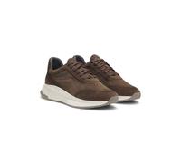 BOSS TTNM trainers in suede - Style TTNM EVO_Runn_sdwxbr, 50563920 Dark Brown 11