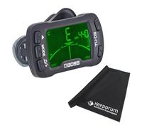 Boss TU-03 Clip-On Tuner with Keepdrum Microfibre Cloth
