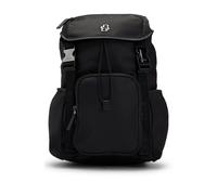 BOSS Matte-twill backpack with double monogram and full lining - Style BB_Backpack, 50516809 Black pcs.