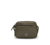 BOSS Twill crossbody bag with Double B monogram - Style B_Icon_EW_Zip, 50516790 Olive pcs.