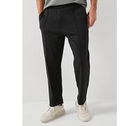 BOSS Twist Pleated Joggers, Black, Size 2Xl, Men Black