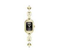 BOSS Two Hand Quartz Movement Watch for Women Hailey Collection with Light Yellow Gold Stainless Steel Bracelet - 1502739