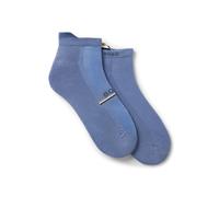 BOSS Two-pack of ankle-length socks with logos - Style 2P AS Iconic Loop CC, 50554563 Blue 5.5-8