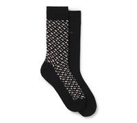 HUGO BOSS Monogram Socks, Pack of 2