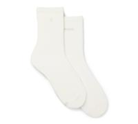 BOSS Two-pack of regular-length socks with logo details - Style 2P RS DoubleB EV W, 50561179 White 5.5-8