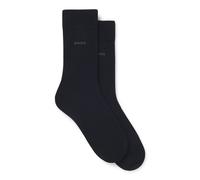 Boss Orange 2-Pack Mens Regular Length Socks in a Cotton Blend NOS - Dark Blue - Size UK 9-12