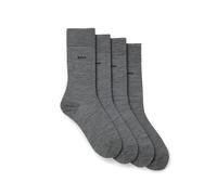 BOSS Two-pack of socks in a wool blend - Style 2P RS Uni WO, 50509431 Grey 5.5-8