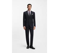 BOSS Two-piece regular-fit suit in stretch cloth - Style H-Jeckson-2Pcs-253, 50557261 Dark Blue 44R